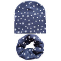 100% Cotton Lovely Cap Beanies High- Quality Kids Hat Scarf Set