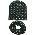 100% Cotton Lovely Cap Beanies High- Quality Kids Hat Scarf Set