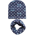 100% Cotton Lovely Cap Beanies High- Quality Kids Hat Scarf Set