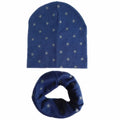 100% Cotton Lovely Cap Beanies High- Quality Kids Hat Scarf Set