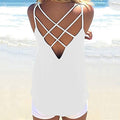 Spaghetti Crossed Strap Camisole