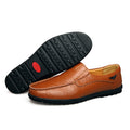 Genuine Leather Breathable Slip-on Loafers