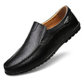 Genuine Leather Breathable Slip-on Loafers