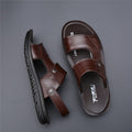 Casual Leather Sandal Slipper