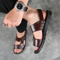Casual Leather Sandal Slipper