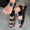 Casual Leather Sandal Slipper