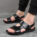 Casual Leather Sandal Slipper