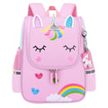 Girls School Bags Child Pink Unicorn Backpack