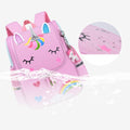 Girls School Bags Child Pink Unicorn Backpack