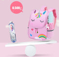 Girls School Bags Child Pink Unicorn Backpack