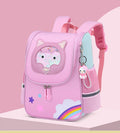Girls School Bags Child Pink Unicorn Backpack