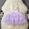 Tulle Lace Infant Party Dress