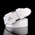New Men's Fashion Smooth Buckle Business Casual Belt Fashion Young Men's Trouser Designer Luxury Brand Belts