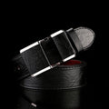 New Men's Fashion Smooth Buckle Business Casual Belt Fashion Young Men's Trouser Designer Luxury Brand Belts