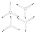 4Pcs Elastic Bedsheet Grippers