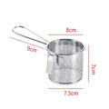 Stainless Steel Hot Frying Fried Basket Sieve Mesh