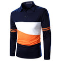 Men’s Long Sleeve Fashion Polo-shirt