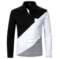 Men’s Long Sleeve Fashion Polo-shirt