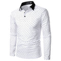 Men’s Long Sleeve Fashion Polo-shirt