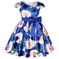 New Girls Floral Elegant Party Birthday Wedding Dresses