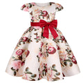 New Girls Floral Elegant Party Birthday Wedding Dresses