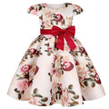 New Girls Floral Elegant Party Birthday Wedding Dresses