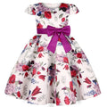 New Girls Floral Elegant Party Birthday Wedding Dresses