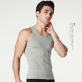 3pcs / 100% Cotton Mens Sleeveless Tank Top Solid Muscle Vest Undershirts Singlets