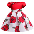 New Girls Floral Elegant Party Birthday Wedding Dresses