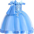 New Girls Floral Elegant Party Birthday Wedding Dresses