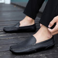 Italian Genuine Leather Men’s Loafers Driving Shoes