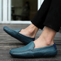 Italian Genuine Leather Men’s Loafers Driving Shoes