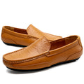 Italian Genuine Leather Men’s Loafers Driving Shoes