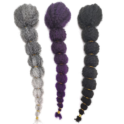 Afro Puff Kinky Curly Horse Tail Ponytail
