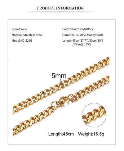New Curb Chain Necklaces