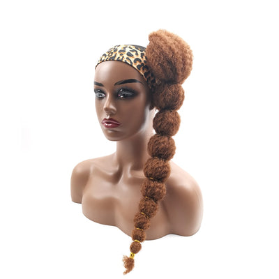 Afro Puff Kinky Curly Horse Tail Ponytail