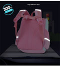 Animal Prints Children's Waterproof School Backpack With Reflective Strip