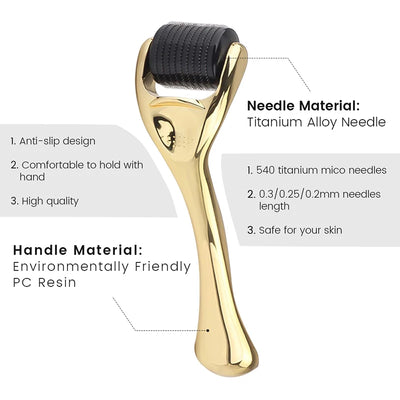 DRS 540 Derma Roller Facial and Scalp Microneedle