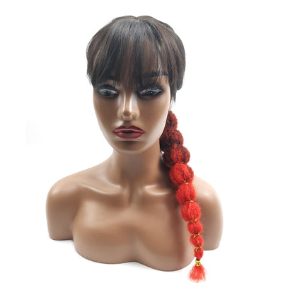 Afro Puff Kinky Curly Horse Tail Ponytail