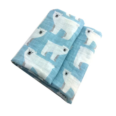 Hot New Baby Blankets Muslin Swaddle Wrap Feeding Scarf