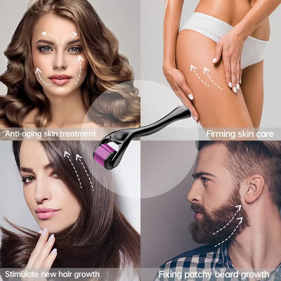 Derma Roller Microneedle for Face and Scalp
