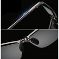 Rimless Photochromic Polarized Sunglasses