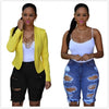 Summer Fashion Stretch Ripped Short Jeans Denim