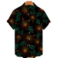 Floral Hawaiian Printed  Beach  Lapel Shirts