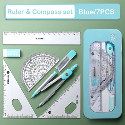 7 Pcs Mathematical Set