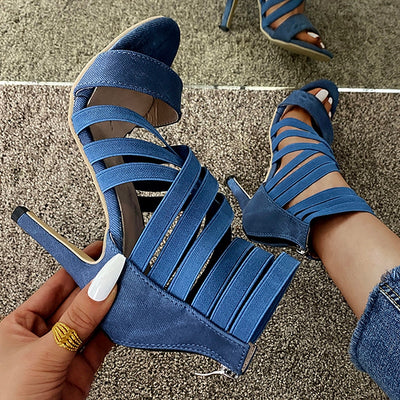 New Fashion High Heels Sexy Ladies Peep Toe Shoes Women Pumps