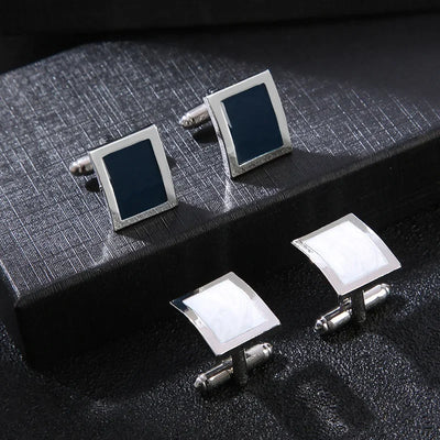 Business Banquet Suit Shirt Cuffs Buttons Luxury Cuff Links