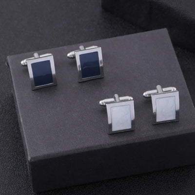 Business Banquet Suit Shirt Cuffs Buttons Luxury Cuff Links