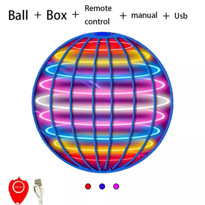 Flying Magic Hover  Ball With LED Lights Children Christmas Toys Gift