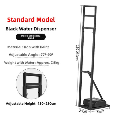Modern mat Wedding Celebration KT Board Water-filled Portrait Display Stand Advertising Exhibition Stand Braet